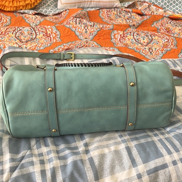 Dooney Bourke robin eggs blue tote - Picture 7 of 11